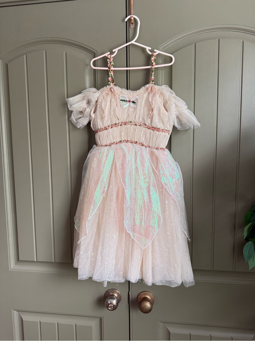 Joyfolie Iridescent Blush Tulle Fairy Dress